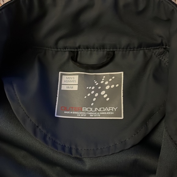 Outer Boundary Windbreaker. Mens Medium EUC - Picture 3 of 6